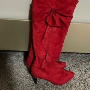 Red boot heels